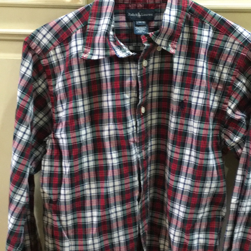 Polo Ralph Lauren Button down shirt. Boys size L